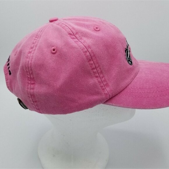 Adams Headwear Chick Norris Strapback Hat Pink - Picture 4 of 7